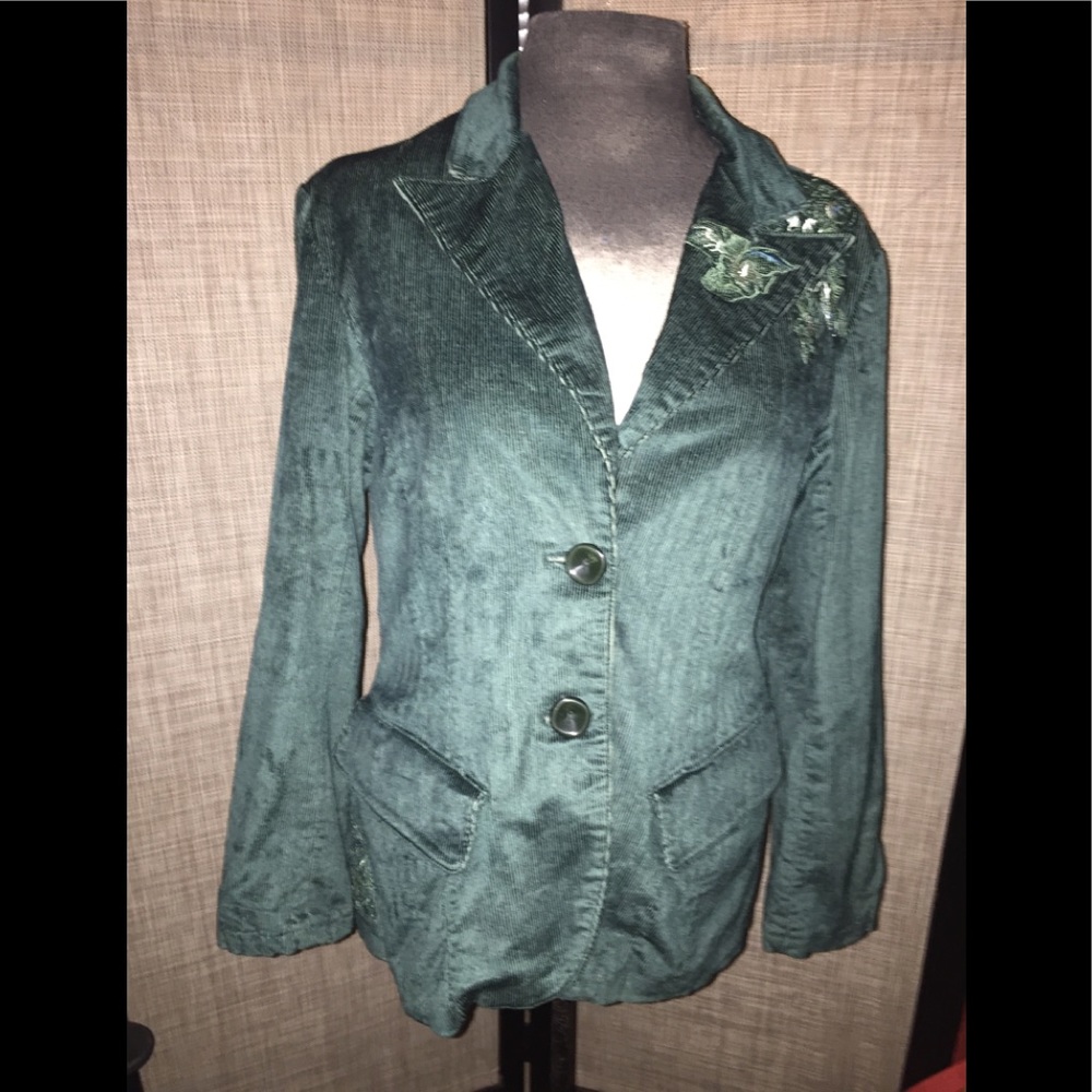 Armor Jeans Green Corduroy Jacket